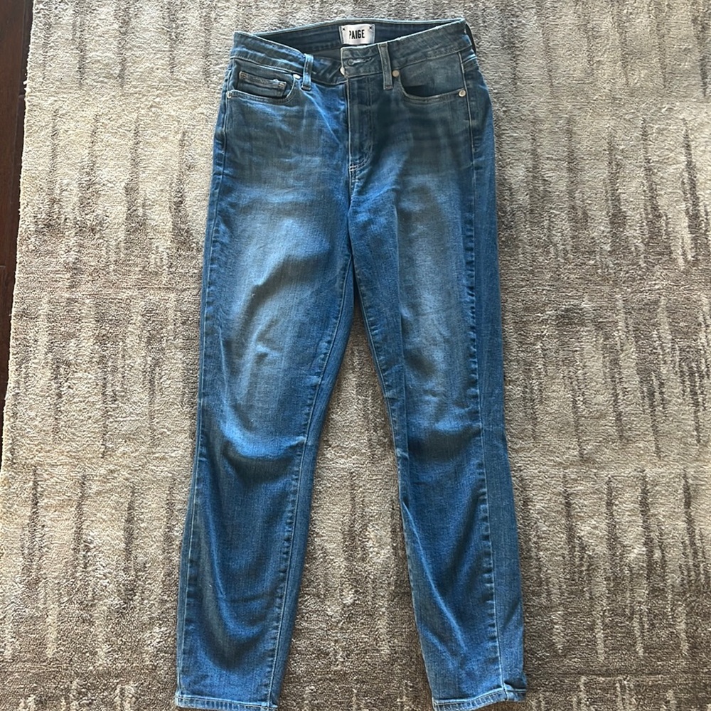 Paige Light Blue Skinny Jeans- Size 27